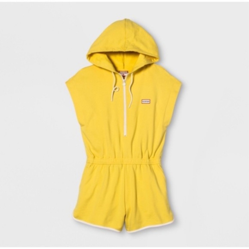 Hunter x Target Yellow Shorts Romper- XS